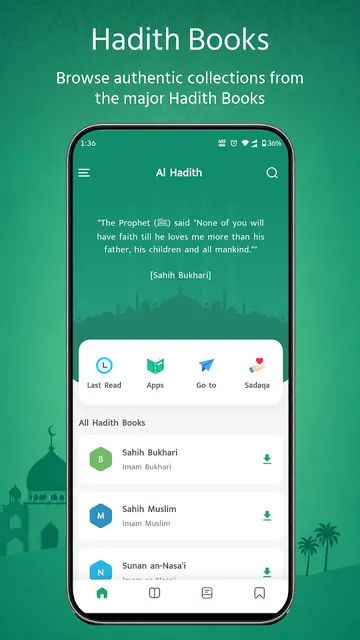 تَطْبِيقُ ٱلْحَدِيثِ: قَائِمَةُ كُتُبِ ٱلْحَدِيثِ